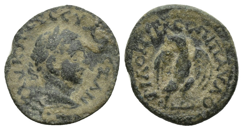 Phrygia, Philomelium, Severus Alexander Æ (16mm, 2.5 g), AD 222-235. ΑV•Κ•Μ•ΑV•С...