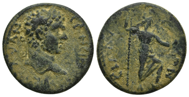 PHRYGIA, Siblia. Caracalla (96-98). AE. (24mm, 8.3 g) Obv.: [...] KAI ANTⲰNEINOC...