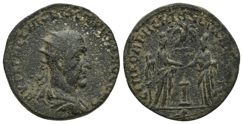 Mesopotamia. Rhesaena. Trajan Decius AD 249-251. Bronze Æ (25mm, 10.9 g). ΑVΤ Κ ...
