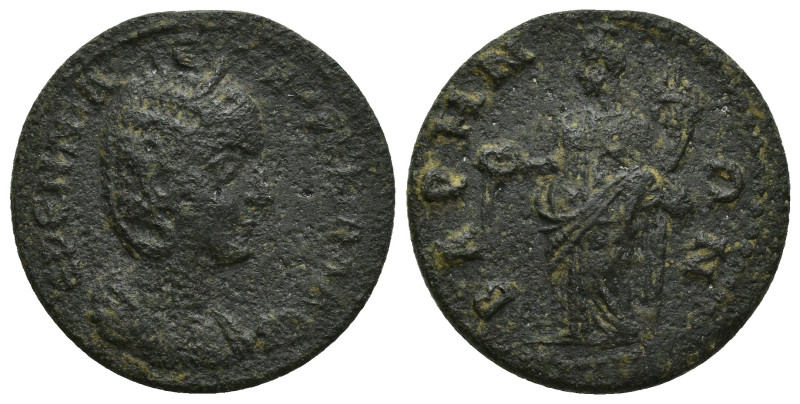 PISIDIA. Baris. Herennia Etruscilla (Augusta, 249-251). Ae. (24mm, 7.6 g) Obv: Є...