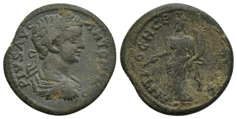 PISIDIA. Antiochia. Caracalla (AD 198-217). AE (21mm, 5.8 g). ANTONINVS PIVS AVG...