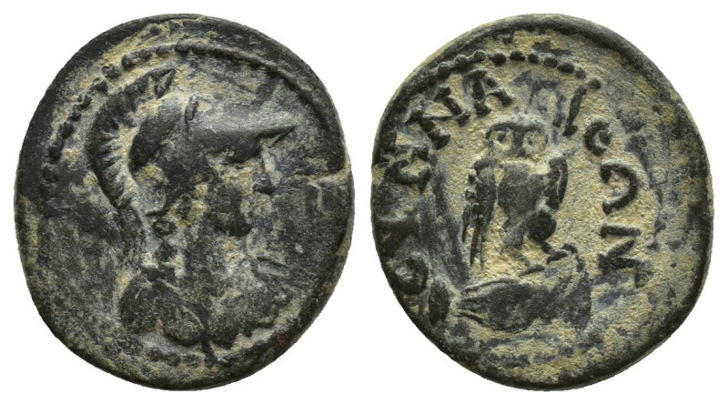PHRYGIA, Synnada. Pseudo-autonomous (2nd-3rd centuries). AE. (16mm, 2.7 g) Obv: ...