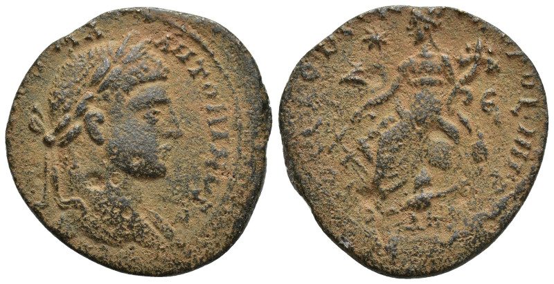 SYRIA, Seleucis and Pieria. Laodicea ad Mare. Elagabalus. AD 218-222. Æ (31mm, 1...