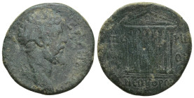 THRACE. Perinthus. Septimius Severus (193-211). Ae. (29mm, 13.2 g) Obv: AY K Λ CEΠ CEYHPOC Π. Laureate head right. Rev: ΠE - PIN / ΘI - ΩN / NEΩKOPΩN....