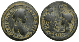 PISIDIA. Isinda. Severus Alexander (Caesar, 222). Ae. (26mm, 10.9 g) Obv: ΑVΡΗΛΙ ΑΛЄΞΑΝΔΡΟΝ ΚΑΙ. Bareheaded and draped bust of Severus Alexander right...