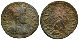 Pamphylia, Magydus. Trebonianus Gallus AD 251-253. Æ (31mm, 12.9 g) Obverse: ΑΥ ΚƐ Γ ΟΥΙΒ ΤΡƐΒΩ ΓΑΛΛΟΝ ϹƐΒ; laureate, draped and cuirassed bust of Gal...