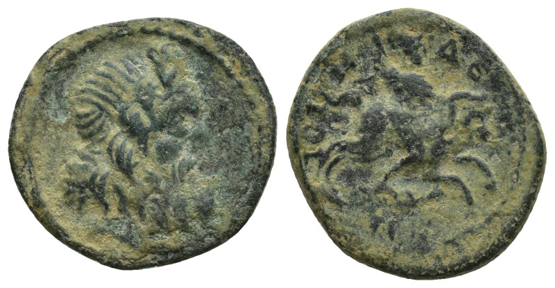 PISIDIA. Isinda. Pseudo-autonomous (3rd century AD). Ae. (20mm, 4.2 g) Obv: Diad...