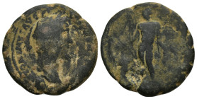 Antoninus Pius, 138-161 AD. AE, (27mm, 9.9 g) As. Rome. Obv: ANTONINVS AVG PIVS P P TR P COS II. Laureate head of Antoninus Pius, right. Rev: BONO EVE...
