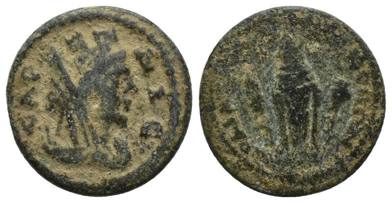 Lydia. Sardeis. Pseudo-autonomous issue AD 198-222. Bronze Æ (19mm, 4.9 g) ϹΑΡΔΙ...