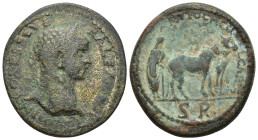 PISIDIA. Antioch. Severus Alexander (222-235). Ae. (34mm, 23.3 g) Obverse: IMP CAES SEVER ALEXANDER; laureate head of Severus Alexander, r. / Reverse:...