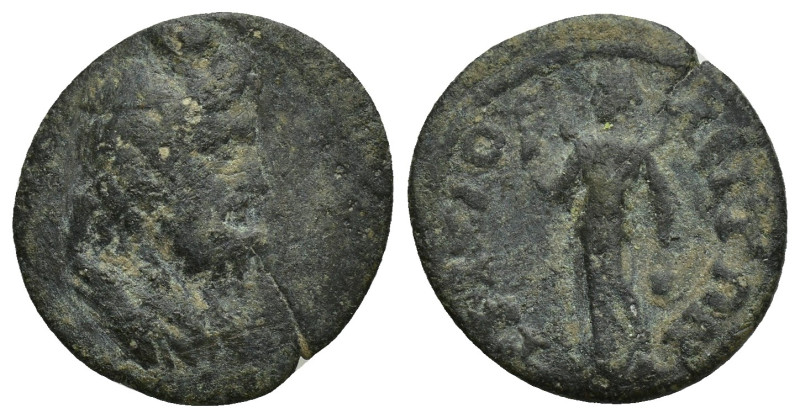 Lydia. Tripolis. Pseudo-autonomous issue after AD 200. Bronze Æ (19mm, 2.4 g). D...