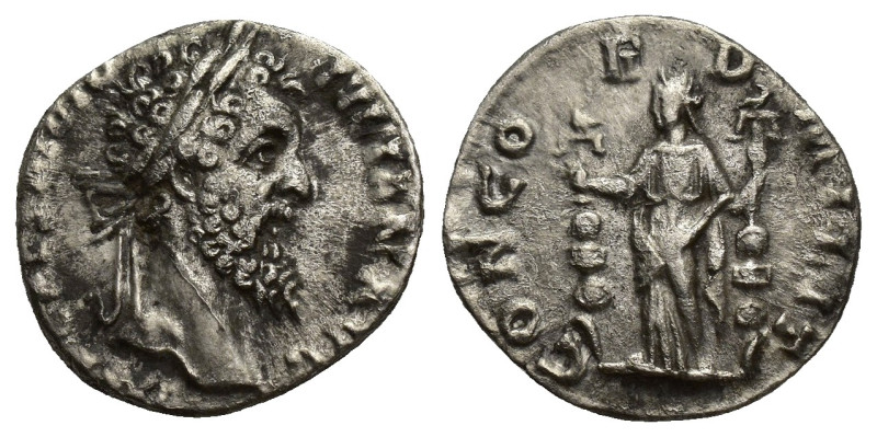 Didius Julianus (AD 193). AR denarius (16mm, 2.6 g). Rome. IMP CAES M DID-IVLIAN...