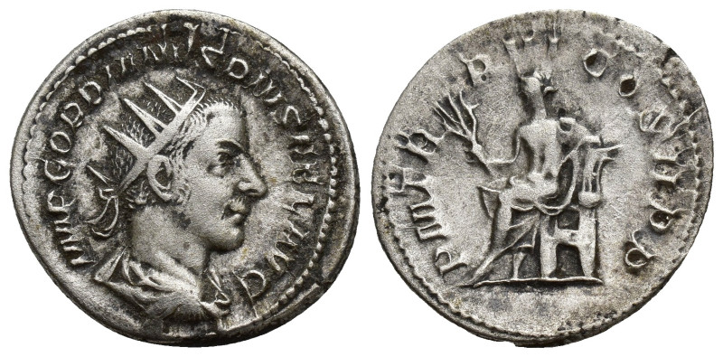 Gordianus III AR Antoninianus, (238-244 AD). AR Antoninianus (22mm, 3.8 g), Roma...