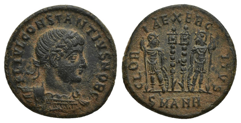 Constans I, as Caesar (Constantine I, 306-337), Nummus, Antioch, AD 335; AE (16m...