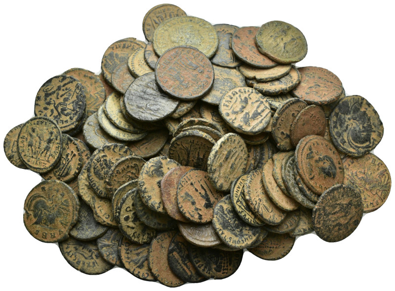 Roman coins lot 100 pieces SOLD AS SEEN NO RETURNS.