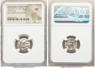 MACEDONIAN KINGDOM. Alexander III the Great (336-323 BC). AR drachm (17mm, 12h). NGC XF. Posthumous issue of Lampsacus, ca. 310-301 BC. Head of Heracl...