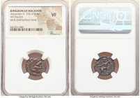 MACEDONIAN KINGDOM. Alexander III the Great (336-323 BC). AR drachm (18mm, 12h). NGC VF. Posthumous issue of Colophon, 310-301 BC. Head of Heracles ri...