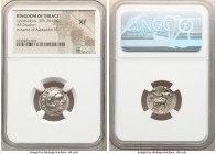 THRACIAN KINGDOM. Lysimachus (305-281 BC). AR drachm (17mm, 1h). NGC XF. Posthumous issue in the name and types of Alexander III of Macedon, Magnesia,...