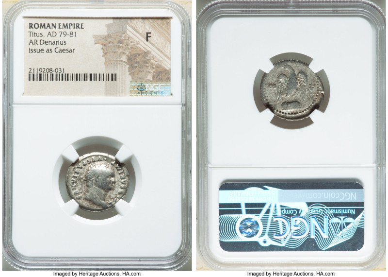 ANCIENT LOTS. Roman Imperial. Lot of four (4) AR denarii. NGC Good-Fine, brushed...