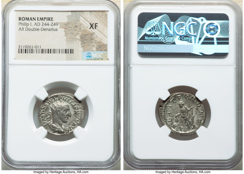 ANCIENT LOTS. Roman Imperial. Lot of five (5) AR issues. NGC Fine-XF, brushed. I...