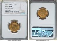 Napoleon gold 20 Francs 1810-A AU Details (Obverse Cleaned) NGC, Paris mint, KM695.1. Peripheral red toning over a pale golden flan. 

HID09801242017
...