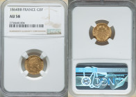 Napoleon III gold 5 Francs 1864-BB AU58 NGC, Strasbourg mint, KM803.2. 

HID09801242017

© 2022 Heritage Auctions | All Rights Reserved