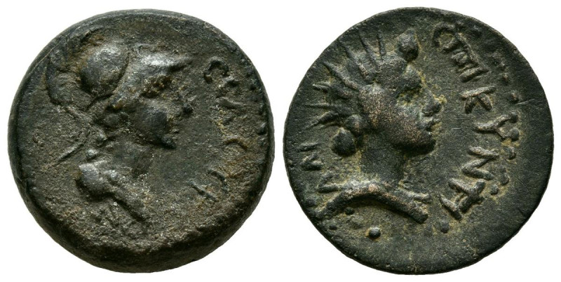 CILICIA, Seleuca. Ae18. (Ae. 4,23g/18mm). Siglo II-I a.C. (SNG Levante 704; SNG ...