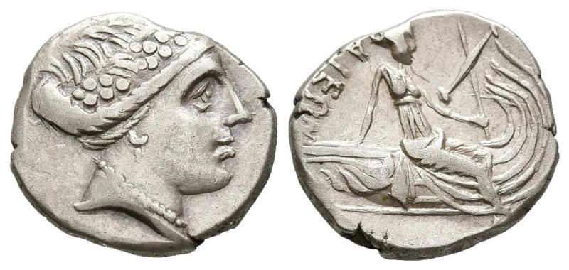 HISTAIA, Euboia. Tetróbolo. (Ar. 1,71g/13mm). Siglo III-Siglo I a.C. (HGC 4, 152...