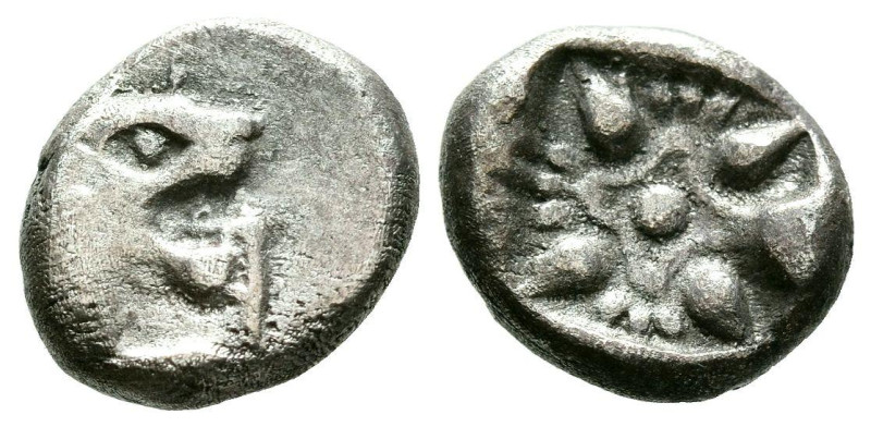 JONIA, Miletos. Dracma. (Ar. 1,10g/10mm). 510-494 a.C. (SNG Copenhagen 952). Anv...