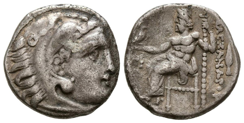 REYES DE MACEDONIA, Filipo III Arrhidaios. Dracma. (Ar. 4,11g/17mm). 323-319 d.C...