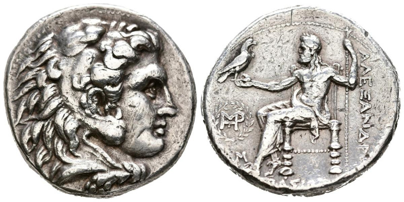 REYES DE MACEDONIA, Alejandro III el Grande. Tetradracma. (Ar. 17,11g/27mm). 311...