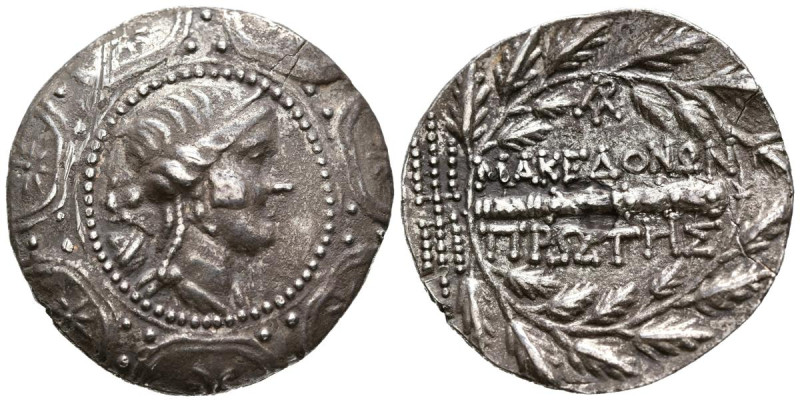 MACEDONIA, Anfípolis. Tetradracma. (Ar. 16,55g/33mm). 167-149 a.C. (SNG Copenhag...