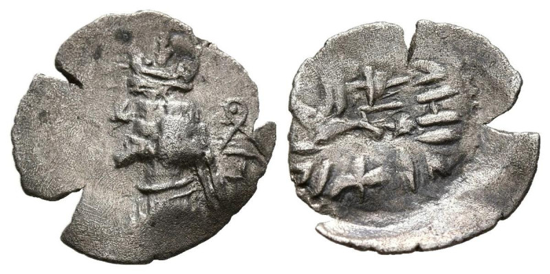 REYES DE PERSIA, Namopad. Obolo. (Ar. 0,54g/13mm). Siglo a.C. (Alram 602). Anv: ...