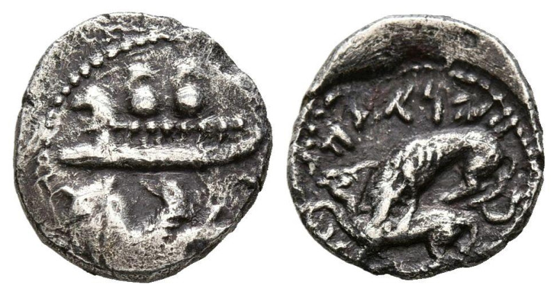 PHOENICIA, Byblus. 1/16 Shekel. (Ar. 0,71g/10mm). 400-326 a.C. (HGC 10, 135). An...