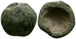 PREMONEDA. Tipo concha. (Ae. 41,73g/29mm). Siglo I a.C-Siglo II a.C. (FAB-P28). MBC-.
