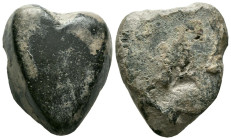 PREMONEDA. Tipo corazón. (Ae. 20,05g/25mm). Siglo VI-Siglo IV a.C. MBC.