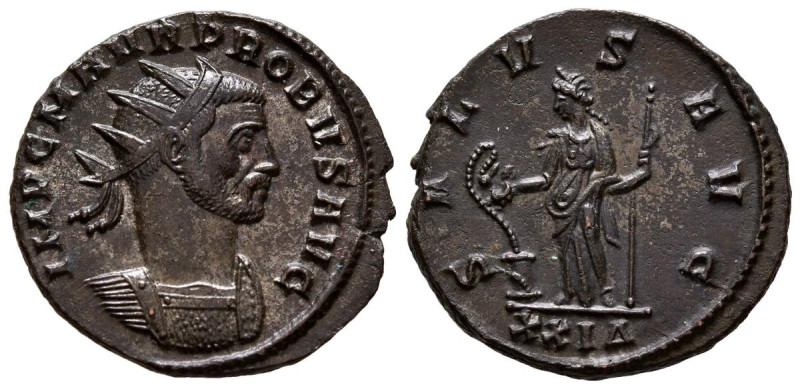 PROBO. Antoniniano. (Ae. 3,88g/21mm). 276 d.C. Roma. (RIC 744). Anv: Busto radia...