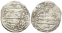 CALIFATO DE CÓRDOBA. Al-Hakam II al-Mustansir. Dírham (Ar. 3,08g/21mm). 364 H. Madinat al-Zahra. Variante de distribución de leyendas con Amir en I.A ...