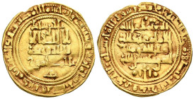 REINOS DE TAIFAS, Abadíes de Sevilla. Muhammad al-Mu'tamid (461-484H). Dinar. (Au. 5,92g/29mm). 474H. Medina Qurtuba (Córdoba). (Vives 976; Prieto 421...