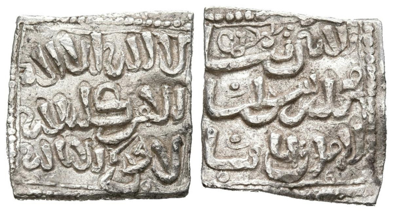 ALMOHADES, Anónimo. Dirham. (Ar. 1,50g/14mm). Sin ceca. (Vives 2088; Hazard 1101...