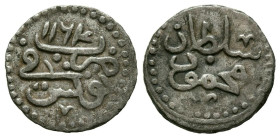 Túnez. Sultán Mahmud l (AH 1143-1168) 1730-1754. Kharuba (Ve. 0,93g/13mm). 1164. MBC+.