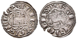 ALFONSO X (1252-1284). Noven (Ve. 0,78g/18mm). S/D. Toledo. (FAB-271). Anv: castillo dentro de grafila lobular y debajo marca de ceca. Leyenda: MONETA...