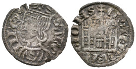 SANCHO IV (1284-1295). Cornado. (Ve. 0,65g/19mm). Burgos. (FAB-296.3). Anv: Busto coronado a izquierda, alrededor leyenda: SANCII REX. Rev: Castillo c...