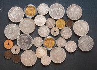 ESPAÑA. Interesante conjunto for 30 monedas (20 de ellas en plata) acuñadas en el periodo comprendido entre el Centenario de la Peseta y el Estado Esp...