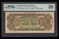 Australia Half Sovereign Riddle and Heathewshaw (1928) Pick 15c PMG Very Fine 20 Minor Repairs

Estimate: GBP 300 - 400