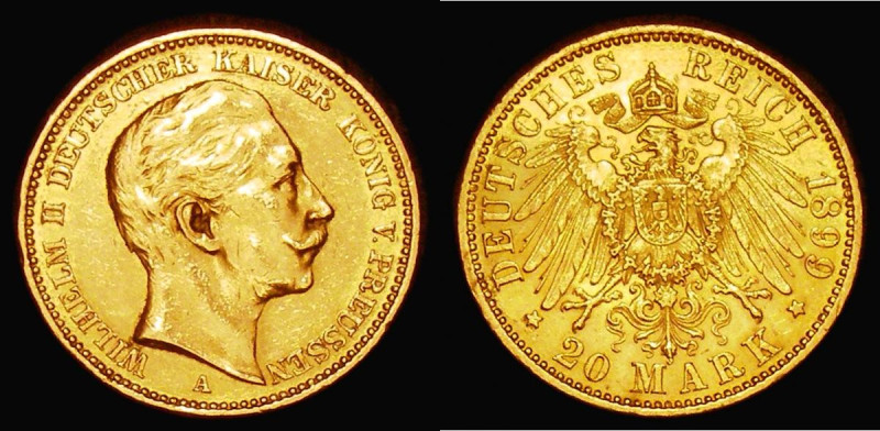 German States - Prussia 20 Marks 1899 A VF

Estimate: GBP 300 - 400