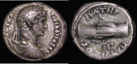 Billon Tetradrachm Hadrian, Alexandria, (128-129AD) Obverse: Laureate, draped and cuirassed bust right AVT KAI T&Rho;AI A&Delta;&Rho;IA CEB, Reverse: ...