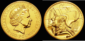 Britannia Gold &pound;100 2003 One Ounce Gold Proof S.BGF5 BU in capsule, uncased with no certificate

Estimate: GBP 1500 - 1800