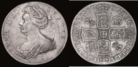 Crown 1707 SEXTO edge, Plain below bust, Roses and Plumes in angles ESC 102, Bull 1343 Fine/Good Fine with some light haymarking 

Estimate: GBP 700...