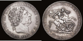 Crown 1818 LIX as ESC 214 but with TUT&Lambda;MEN error on edge, the reverse also with the Q of QUI having the thick scroll tail and S of PENSE pointi...